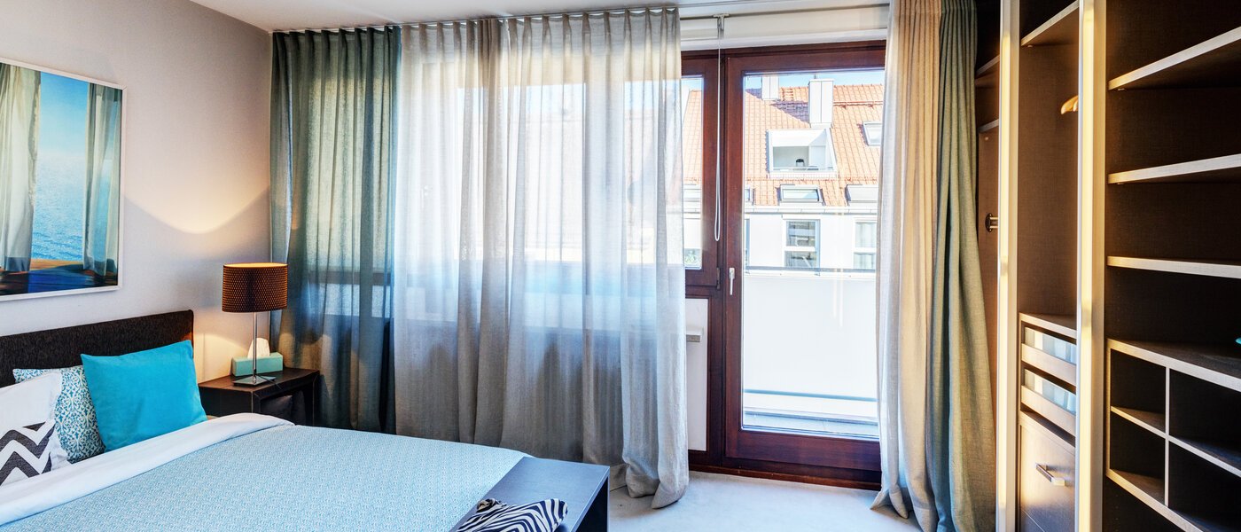 Mezonetový byt München Maxvorstadt 02 Spálňa 14710