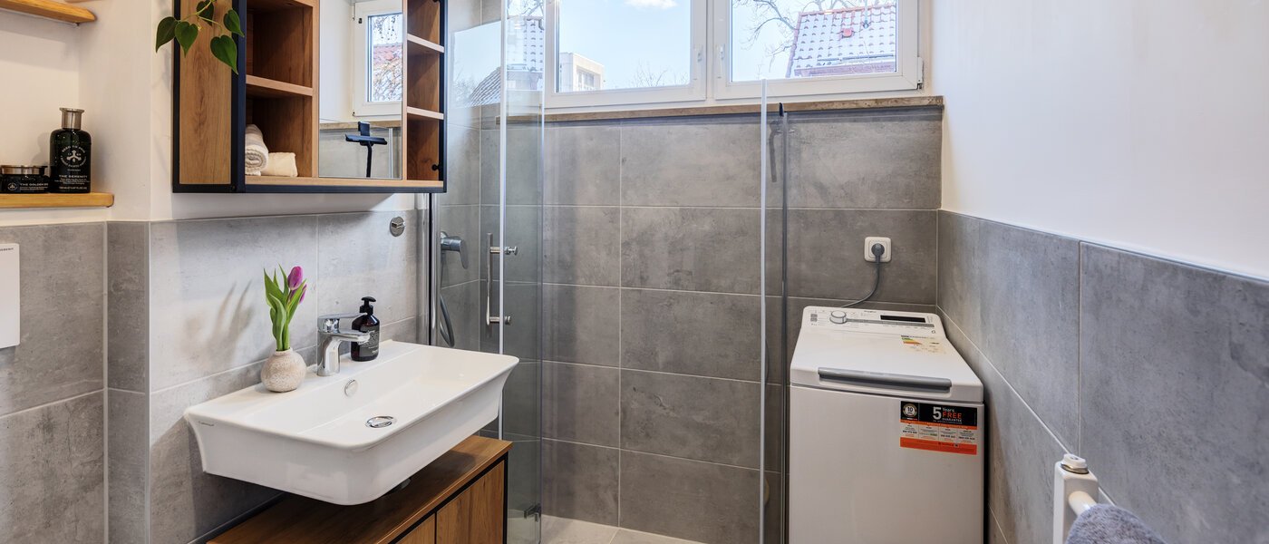 Flad München Obermenzing 01 Badeværelse 14712