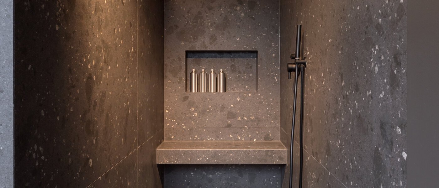 Maisonette daire München Glockenbachviertel 04 Banyo 14717