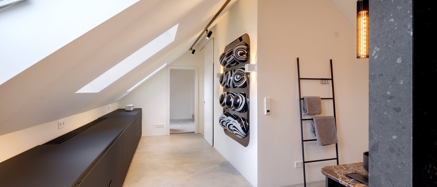 Maisonette daire München Glockenbachviertel 07 Banyo 14717