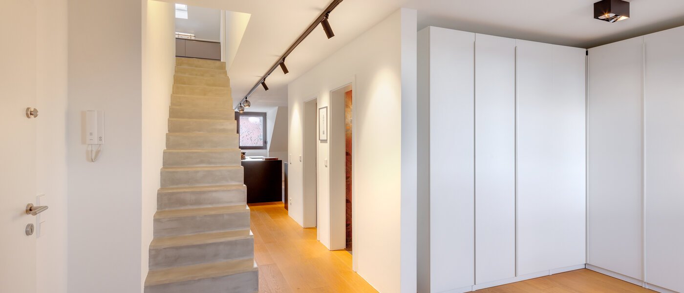 Maisonette daire München Glockenbachviertel 01 Koridor/koridor geçidi 14717