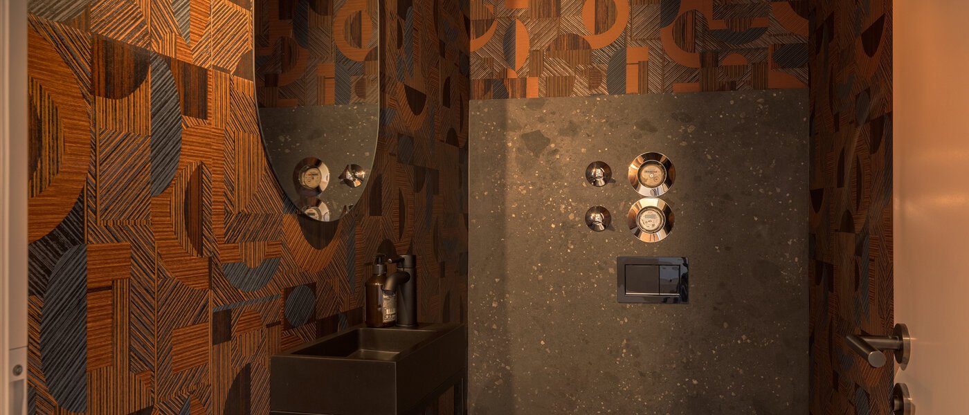 Maisonette daire München Glockenbachviertel 01 Misafir WC 14717