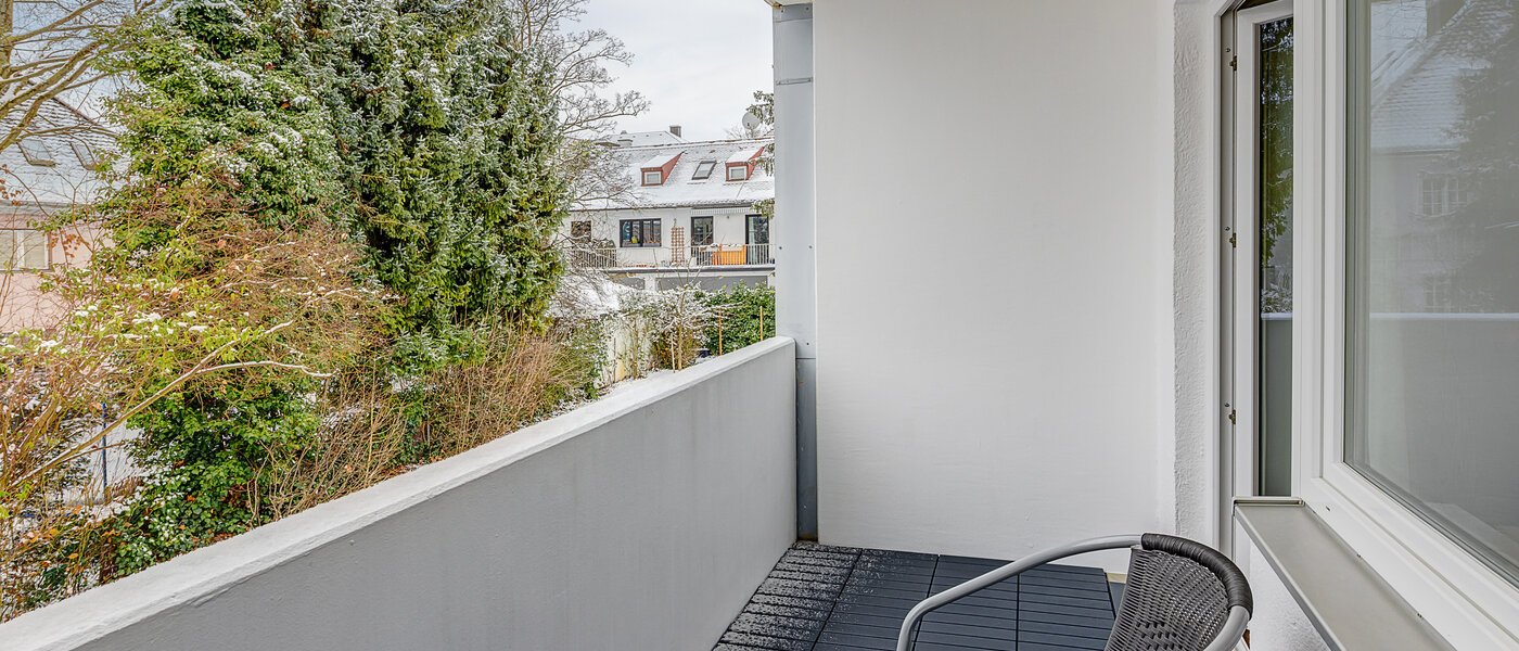 Επίπεδη München Schwabing (links der Leopoldstraße) 03 Μπαλκόνι 14718
