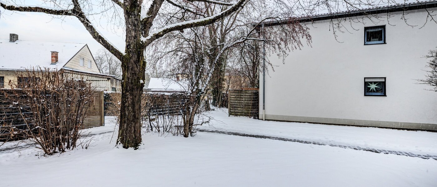 Mezonetový byt München Trudering 01 Zahrada 14719