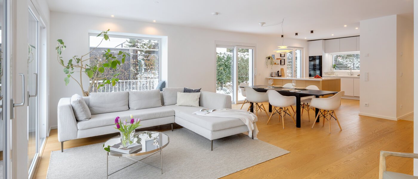 Dvostanovanjska hiša München Pasing 02 Dnevni prostor 14721