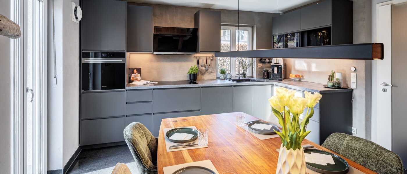 Rækkehus på hjørnet München Untermenzing 01 Køkken 14723