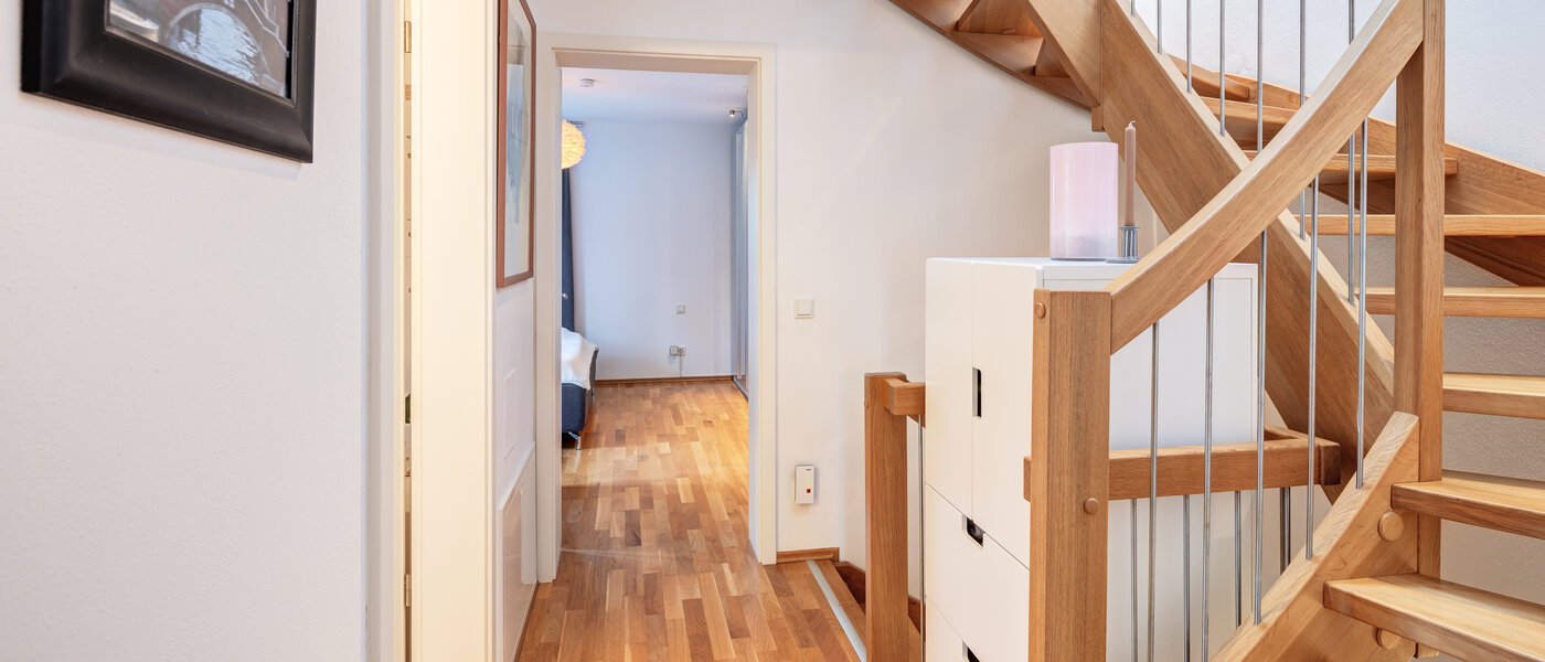 Rækkehus på hjørnet München Untermenzing 05 Korridor/gang 14723