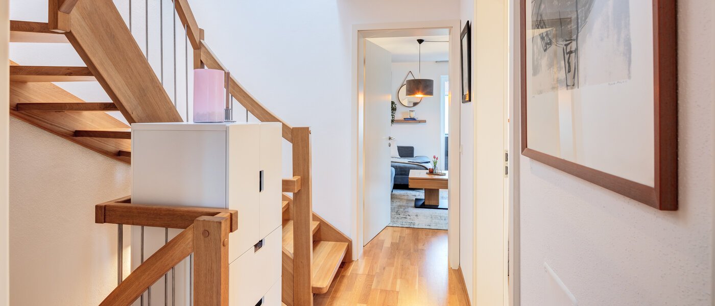 Rækkehus på hjørnet München Untermenzing 06 Korridor/gang 14723