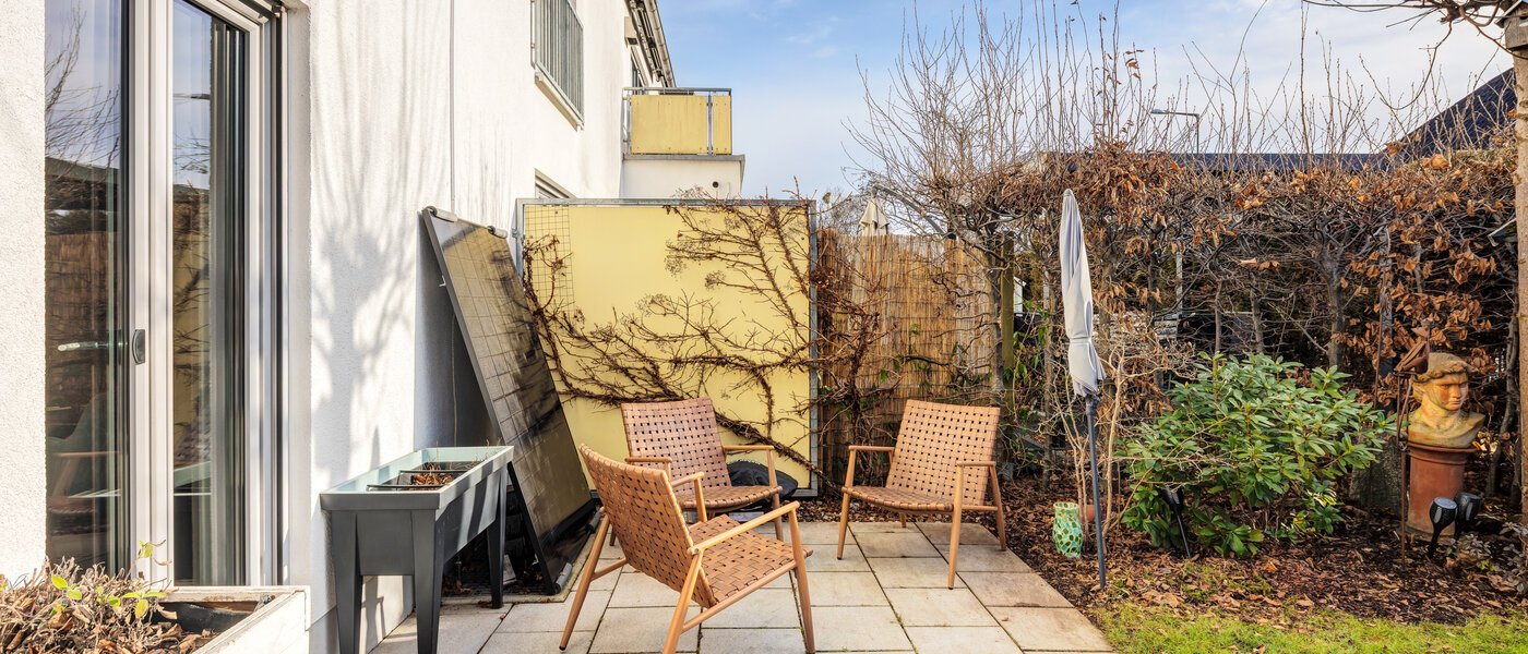 Rækkehus på hjørnet München Untermenzing 01 1. terrasse 14723