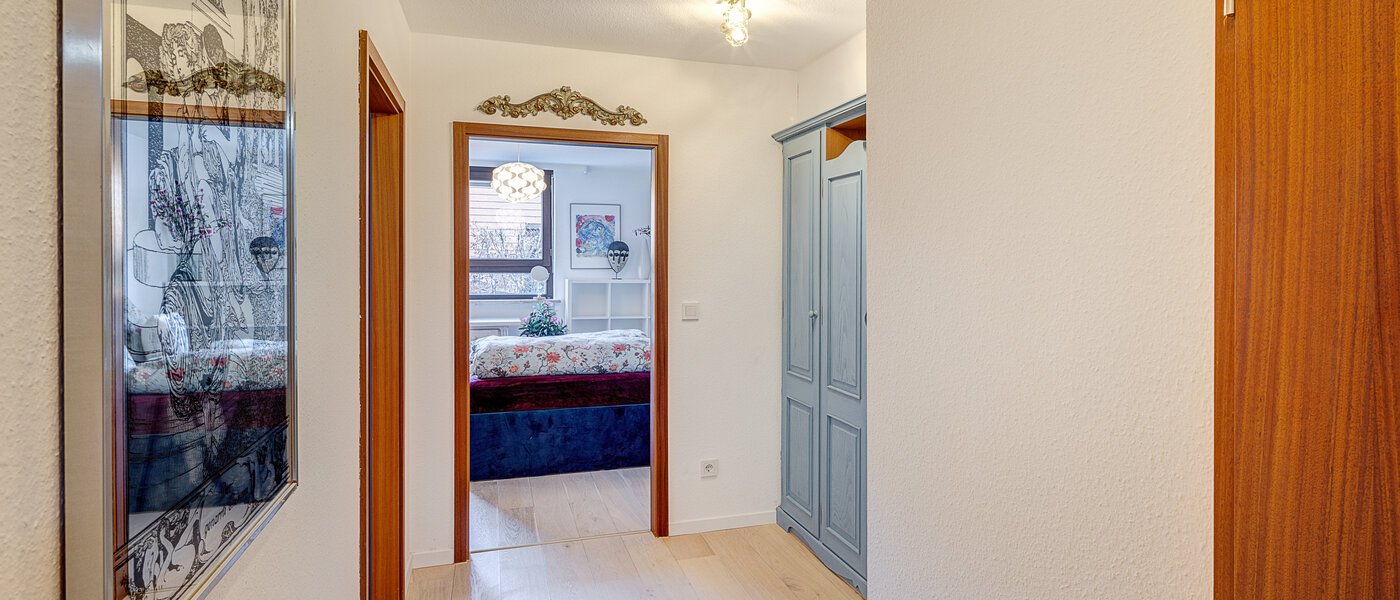 Trädgårdslägenhet München Solln 03 Korridor/hallgång 14725