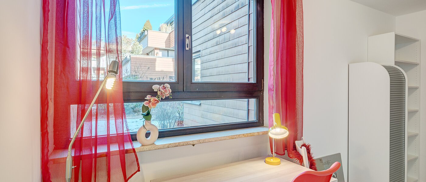 Trädgårdslägenhet München Solln 02 2:a sovrummet 14725