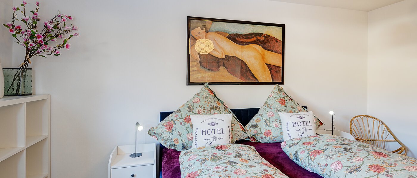 Trädgårdslägenhet München Solln 02 1:a sovrummet 14725