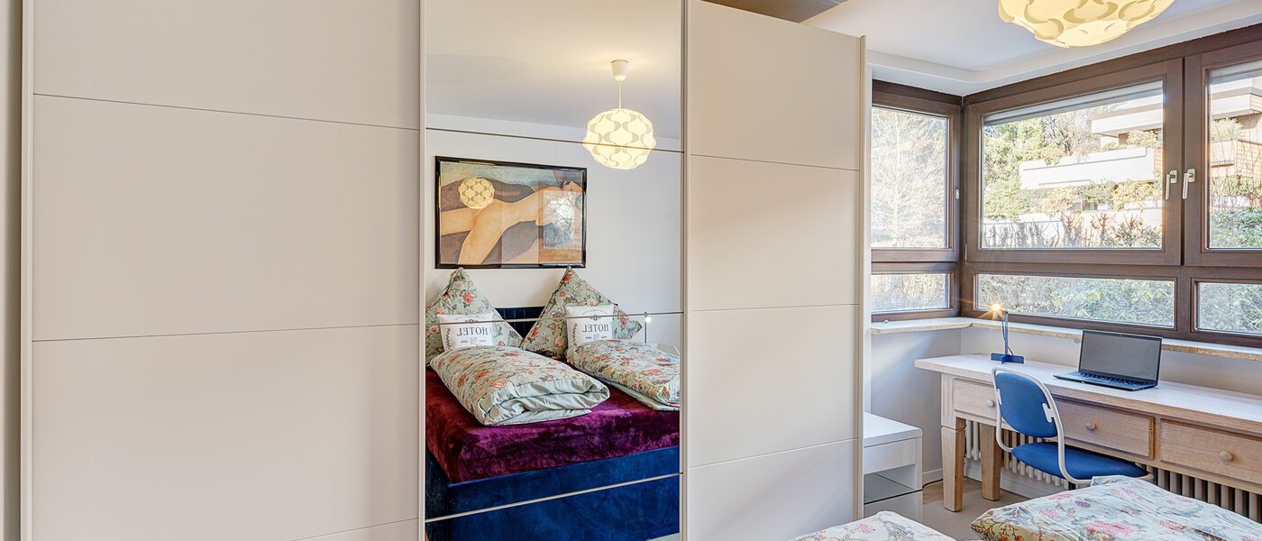 Trädgårdslägenhet München Solln 04 1:a sovrummet 14725