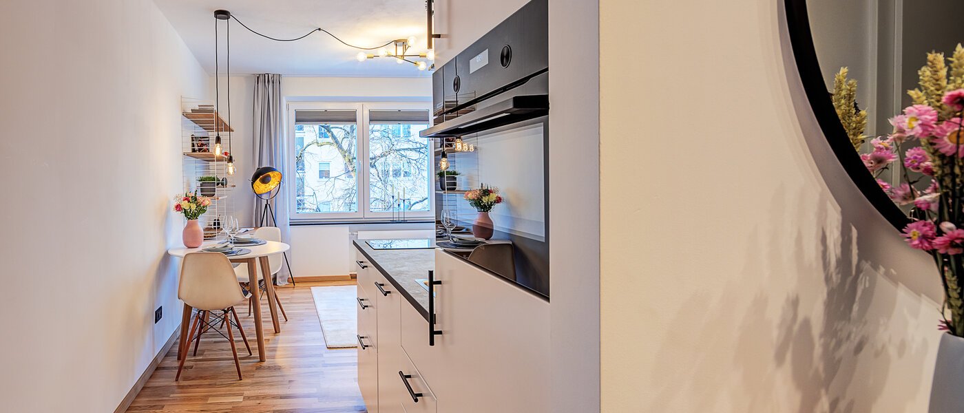 Płaski München Schwabing-West 03 Korytarz/przejście 14728