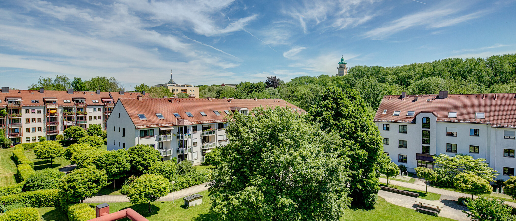 Тераса на даху плоска München Untergiesing 01 Вигляд 1473