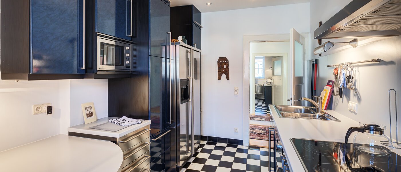 Tagterrasse-lejlighed München Schwabing-West 03 Køkken 14731