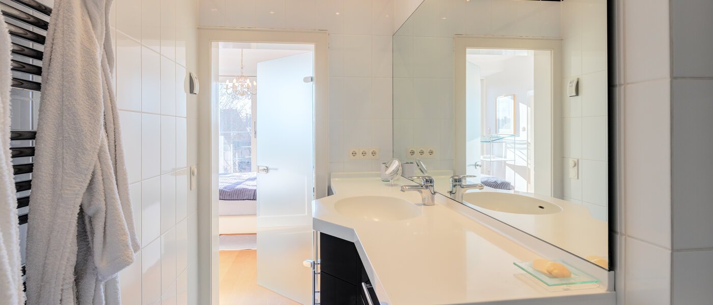 Tagterrasse-lejlighed München Schwabing-West 03 Badeværelse 14731