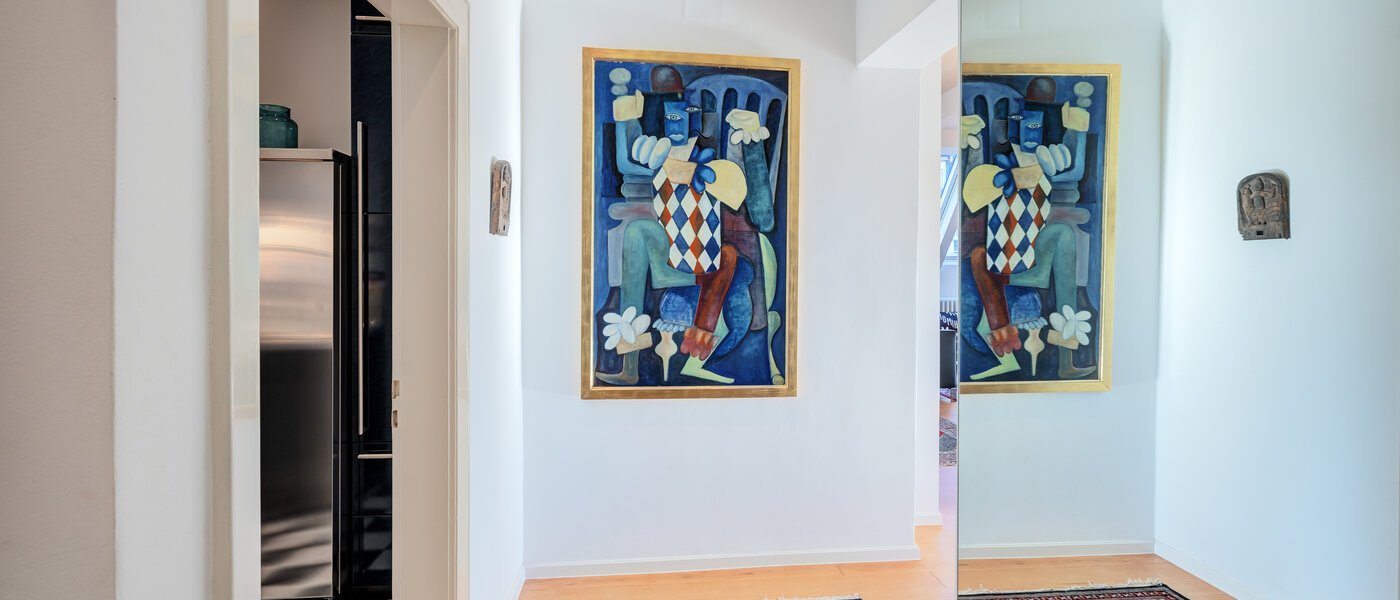 Tagterrasse-lejlighed München Schwabing-West 02 Korridor/gang 14731