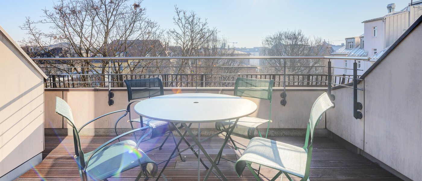 Tagterrasse-lejlighed München Schwabing-West 02 Tagterrasse 14731