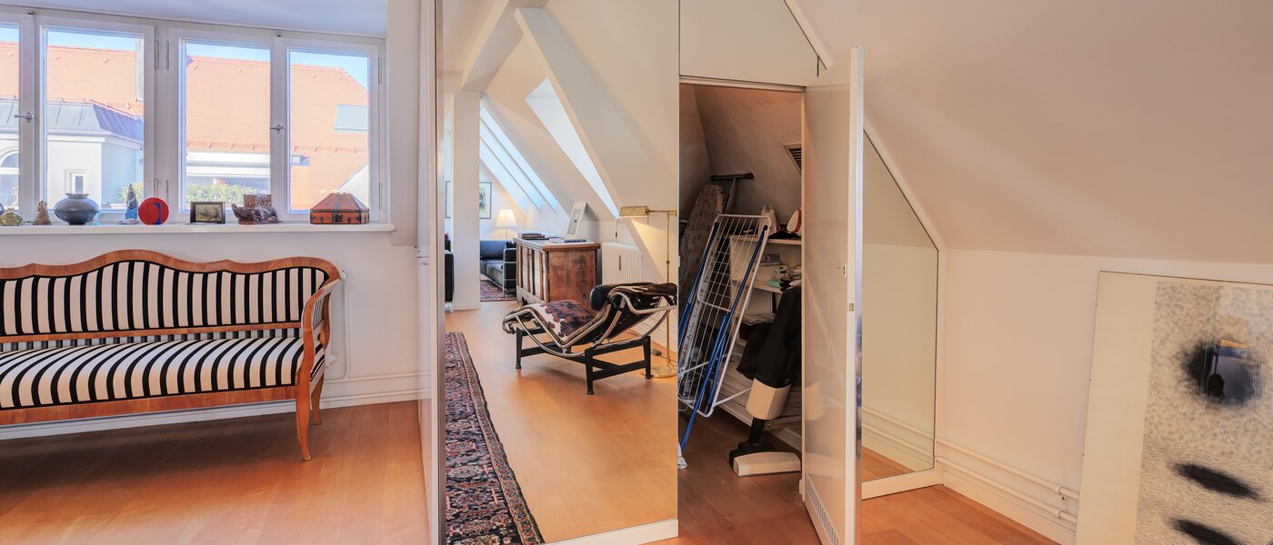 Tagterrasse-lejlighed München Schwabing-West 01 Lagerrum 14731