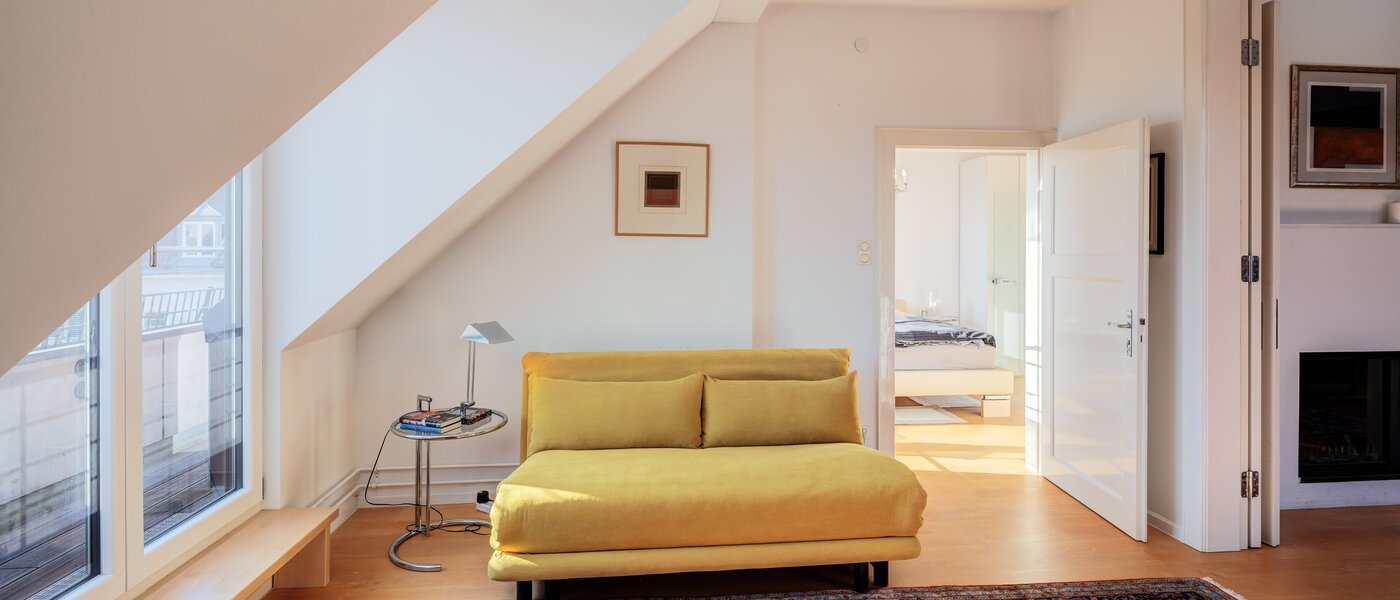 Tagterrasse-lejlighed München Schwabing-West 02 Gæsteværelse 14731