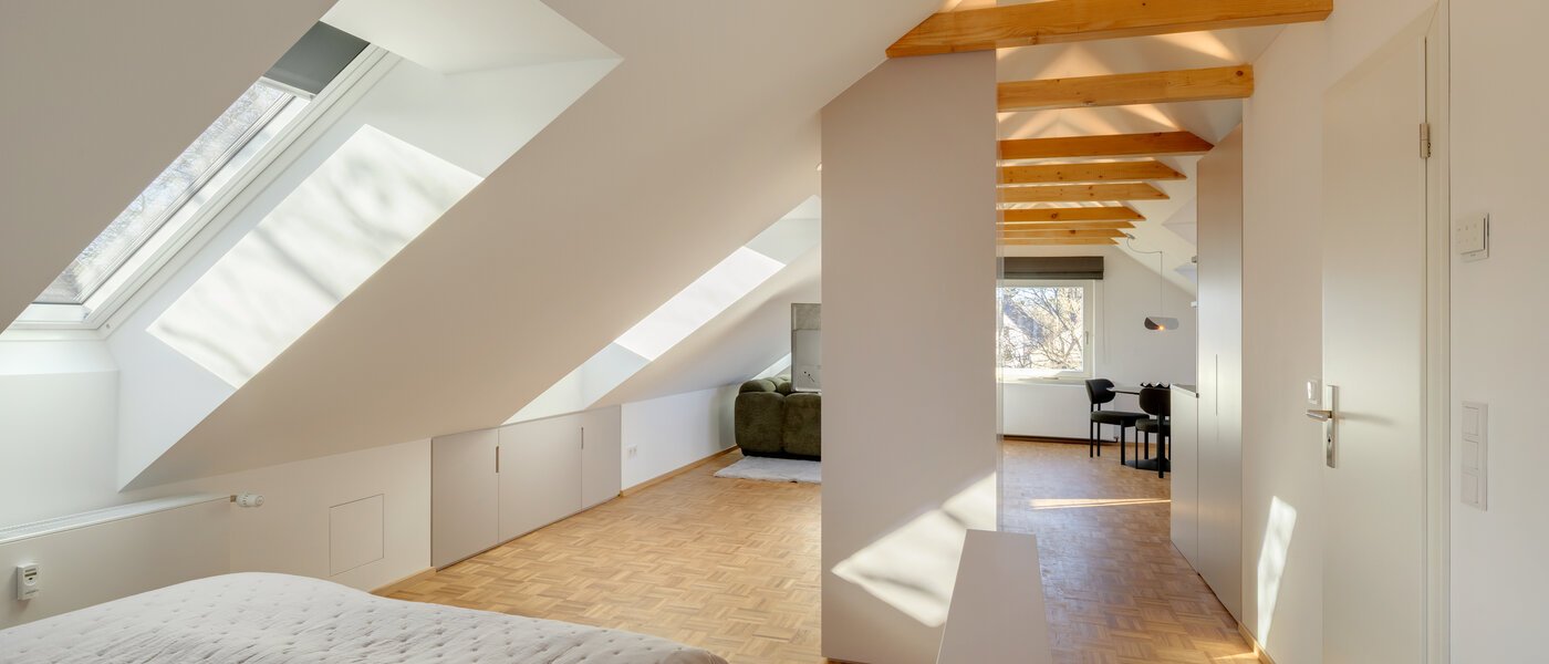 Zolder flat München Forstenried 03 Slaapgedeelte 14733