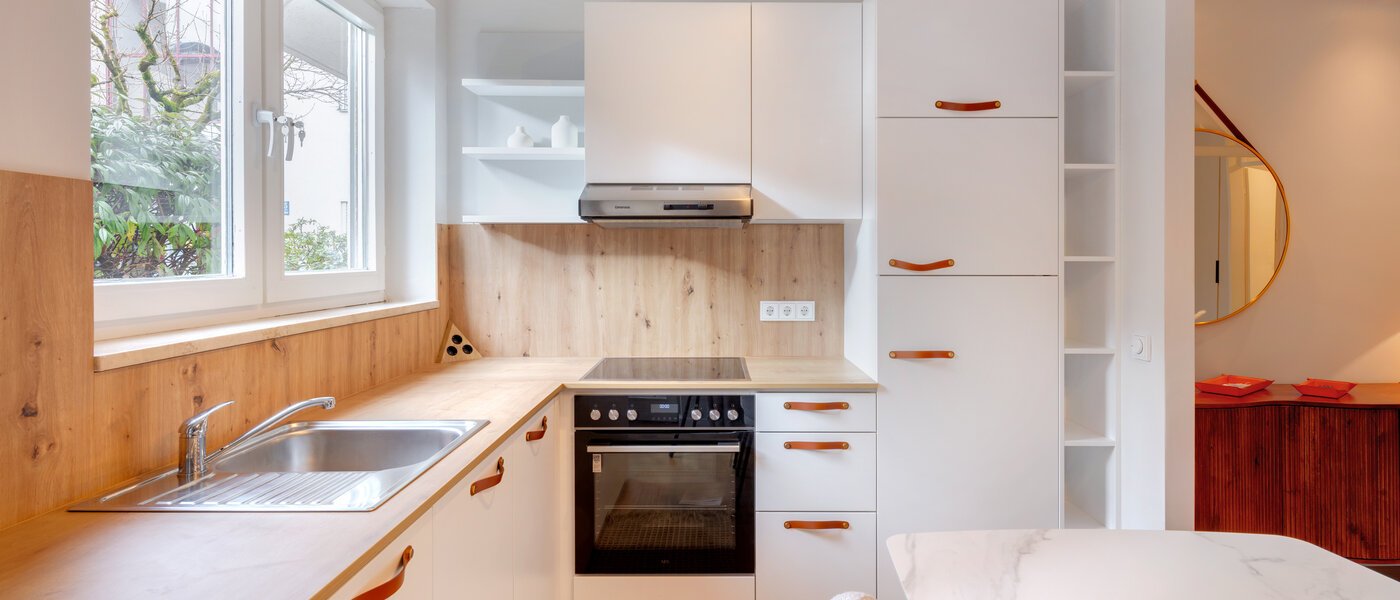 Ravna stran München Herzogpark 02 Kuhinja 14737