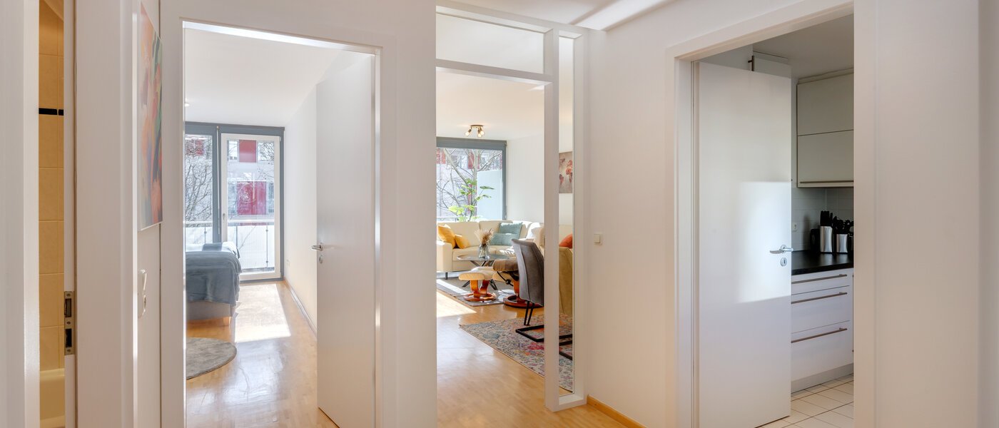 Düz München Maxvorstadt 02 Koridor/koridor geçidi 14742