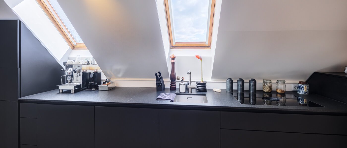 Dakterras appartement München Haidhausen 02 Keuken 14748