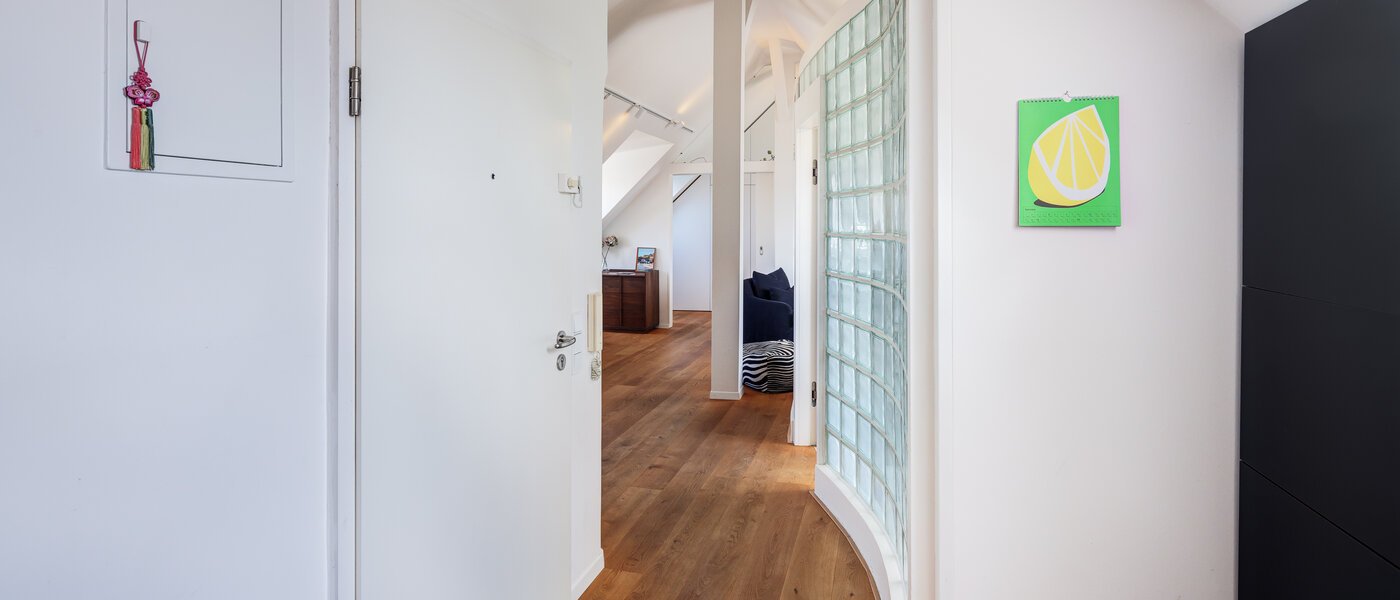 Dakterras appartement München Haidhausen 01 Gang/hal 14748