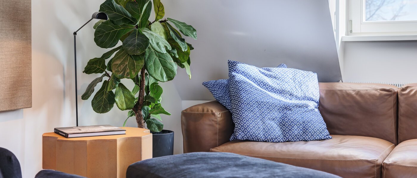 Dakterras appartement München Haidhausen 03 Leefruimte 14748