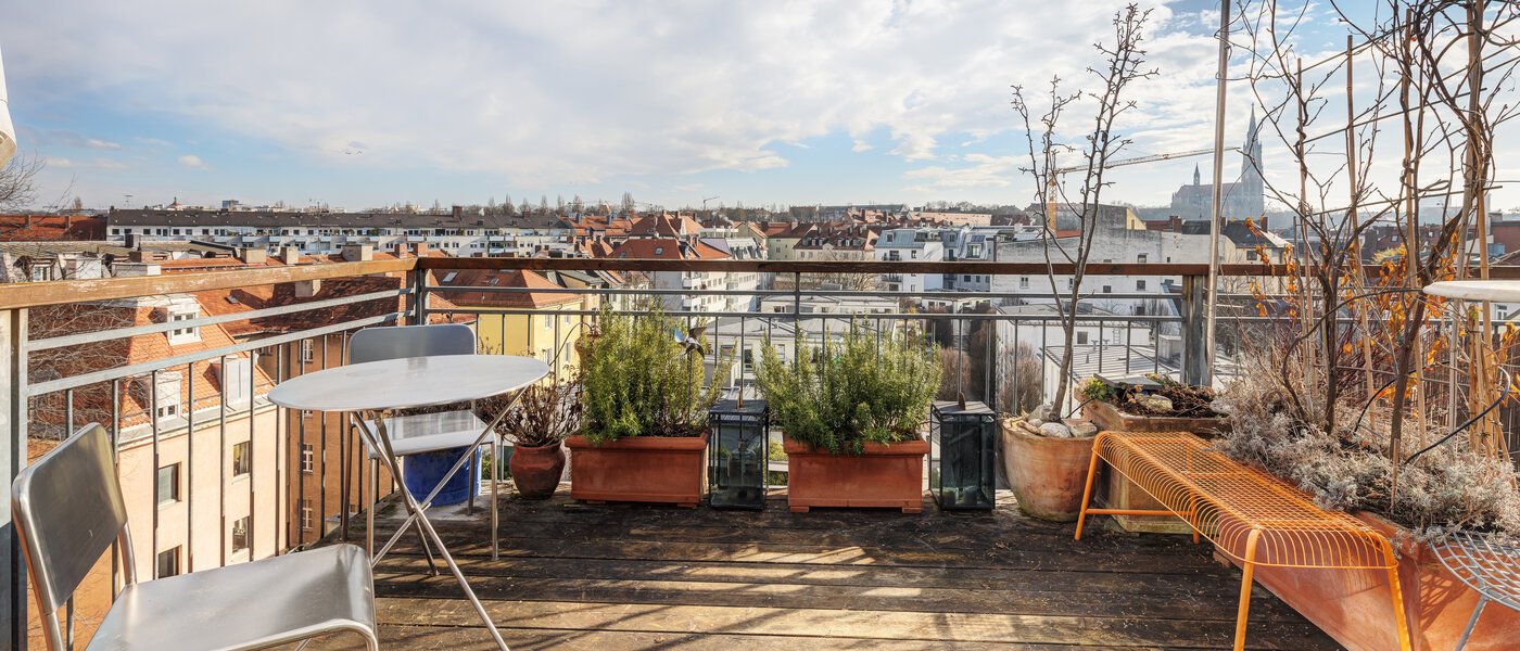 Dakterras appartement München Haidhausen 02 Dakterras 14748