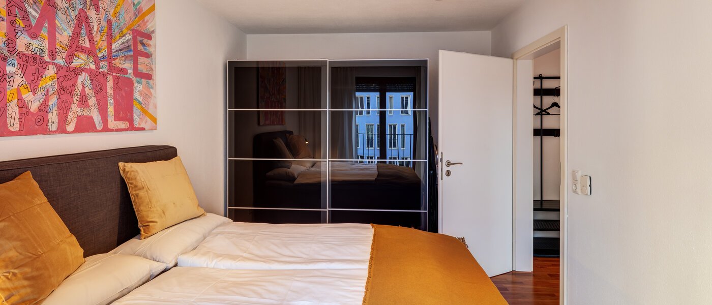 Ravna stran München Schwanthalerhöhe 03 Spalnica 14749