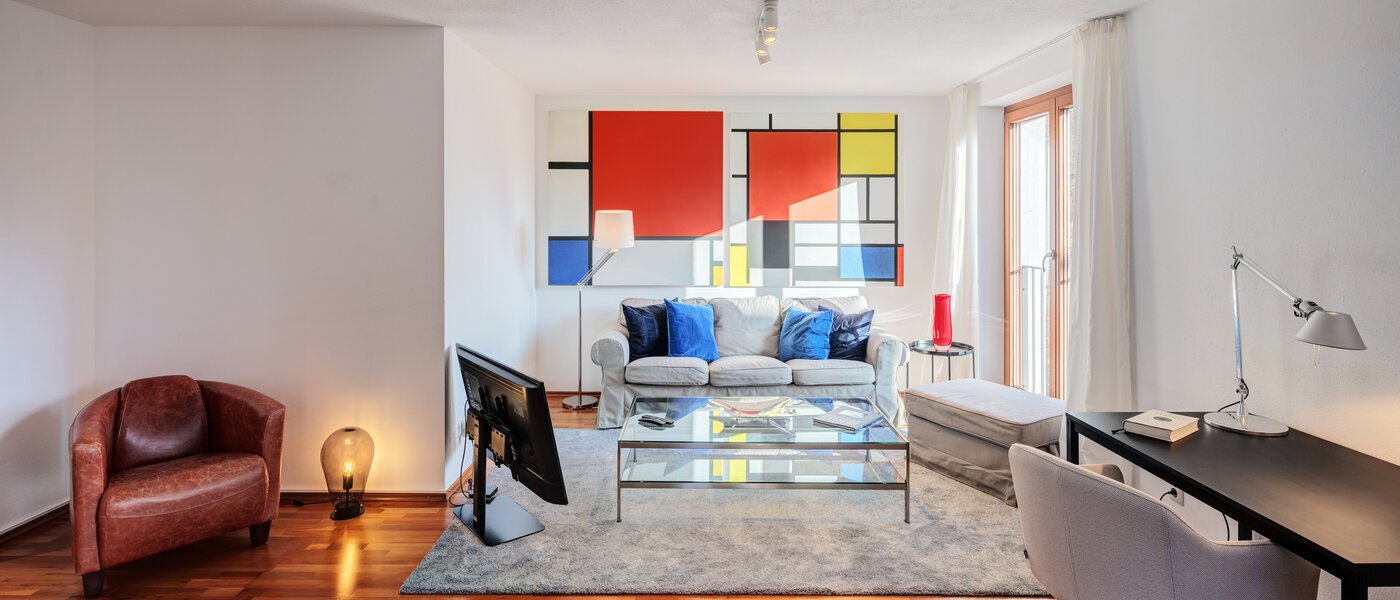 Ravna stran München Schwanthalerhöhe 01 Dnevni prostor 14749