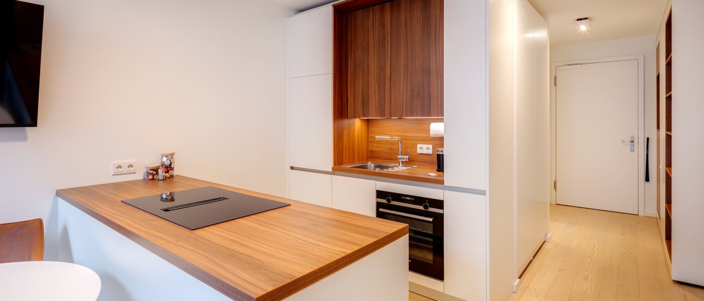 Ravna stran München Maxvorstadt 01 Kuhinja 14752