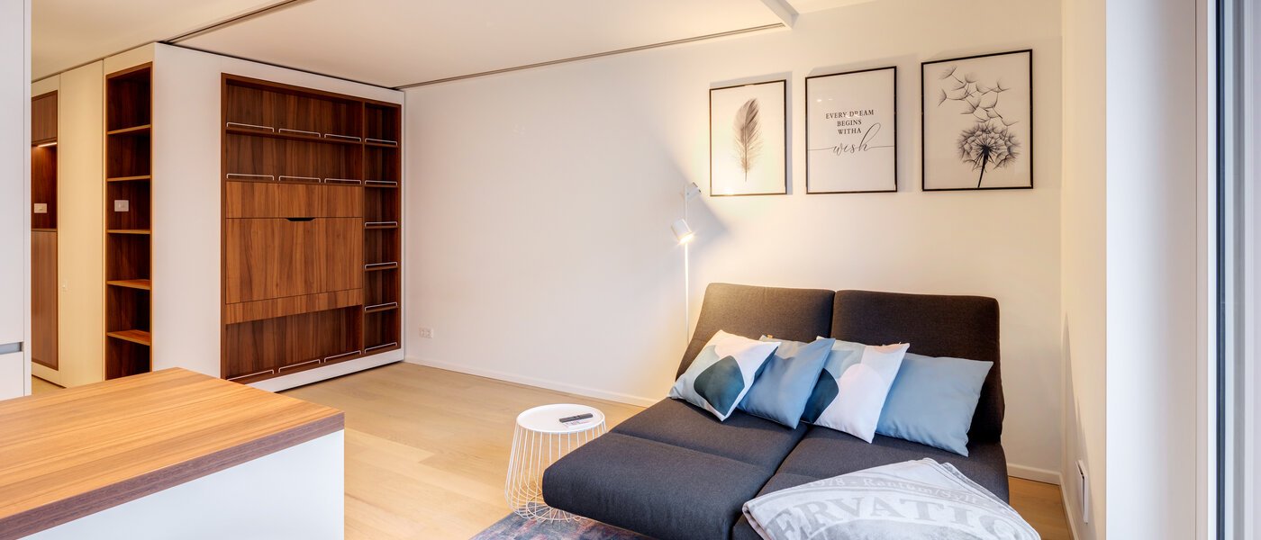 Ravna stran München Maxvorstadt 04 Dnevni prostor 14752