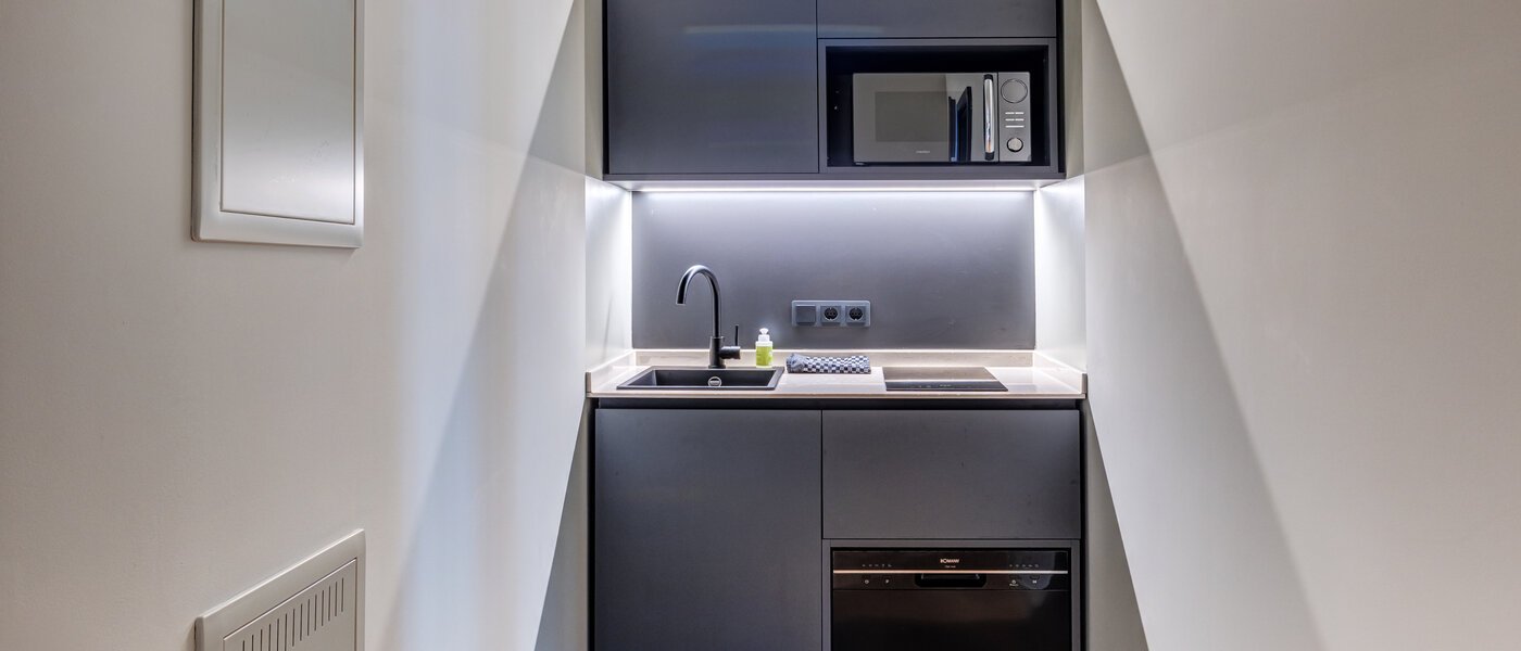 Плосък München Ludwigsvorstadt 01 Кухня 14757