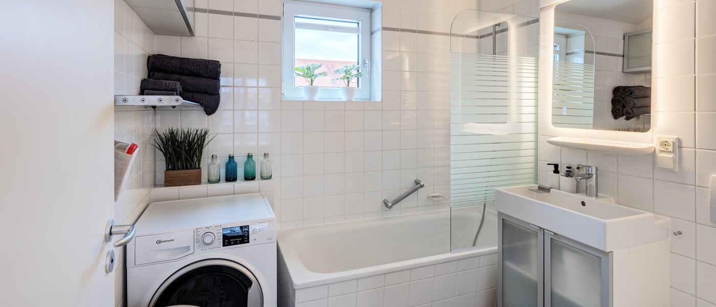 Stanovanje s strešno teraso München Maxvorstadt 01 Kopalnica 14758