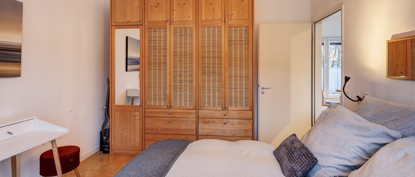 Stanovanje s strešno teraso München Maxvorstadt 03 1. spalnica 14758