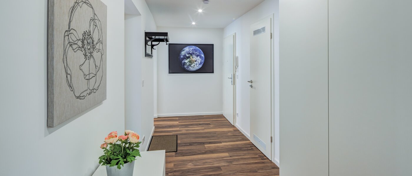 Düz München Isarvorstadt 01 Koridor/koridor geçidi 14764