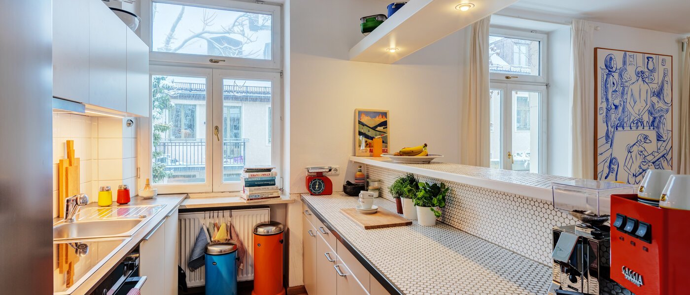 Διαμέρισμα μεζονέτας München Schwabing-West 01 Κουζίνα 14766