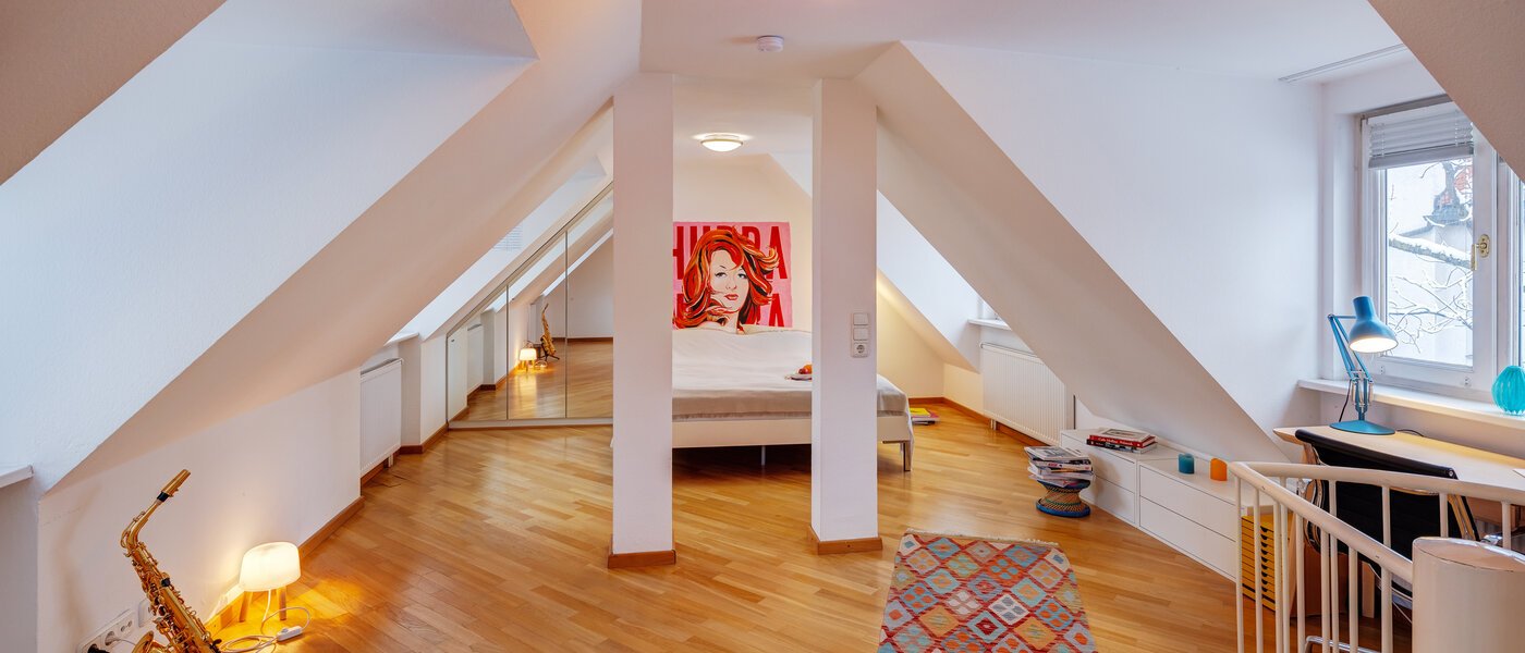 Διαμέρισμα μεζονέτας München Schwabing-West 01 Χώρος ύπνου 14766