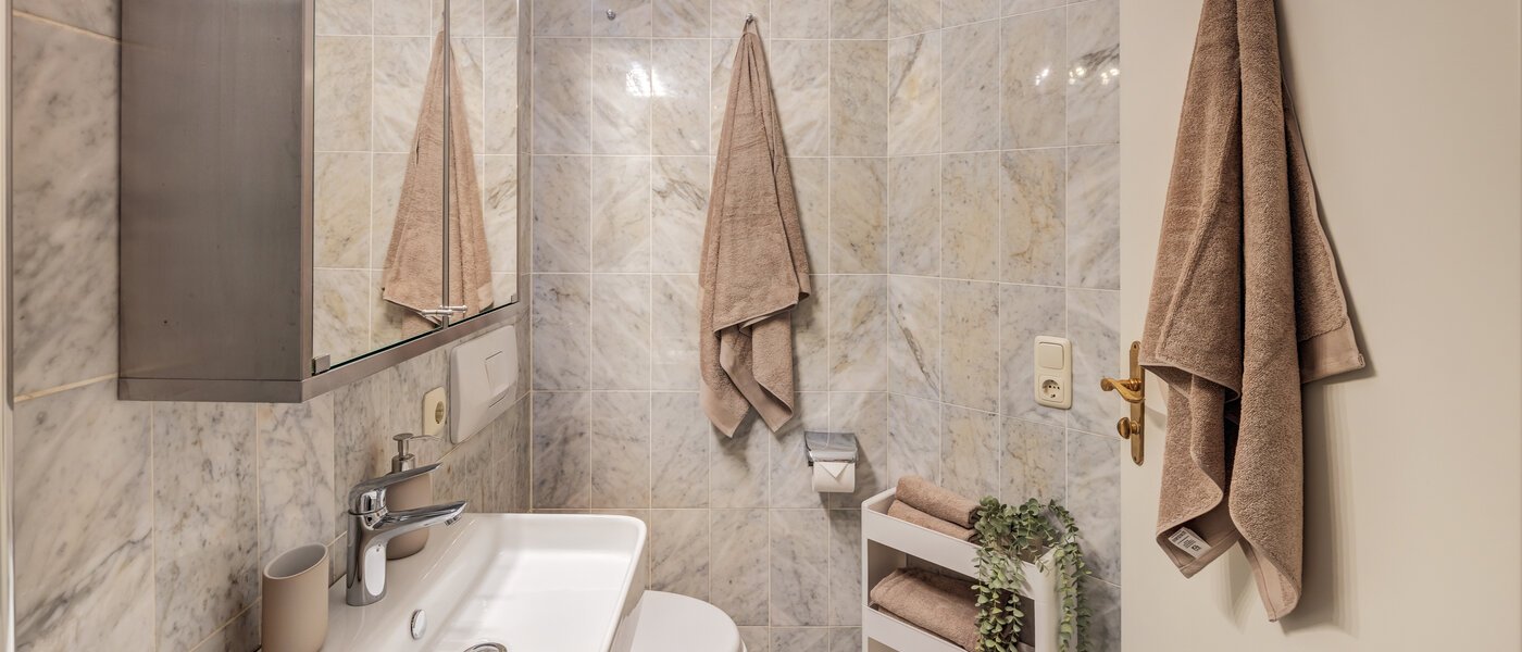 Flad München Schwabing-West 03 Badeværelse 14767