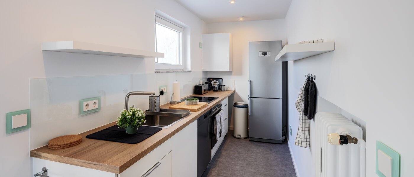 Apartamento com terraço no telhado München Nymphenburg 01 Cozinha 14775