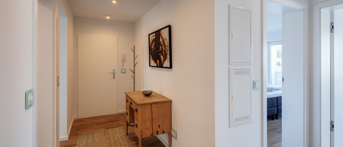 Apartamento com terraço no telhado München Nymphenburg 01 Corredor/passagem 14775