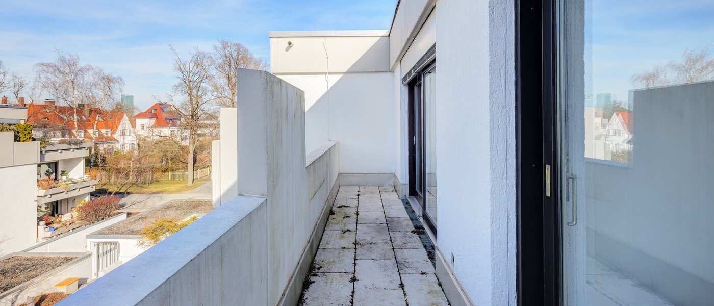 Apartamento com terraço no telhado München Nymphenburg 01 2º terraço no telhado 14775