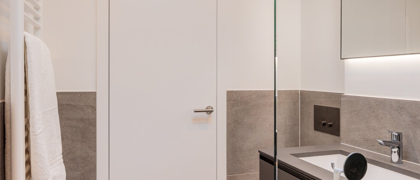 Apartamento com terraço no telhado München Nymphenburg 03 1ª casa de banho 14775