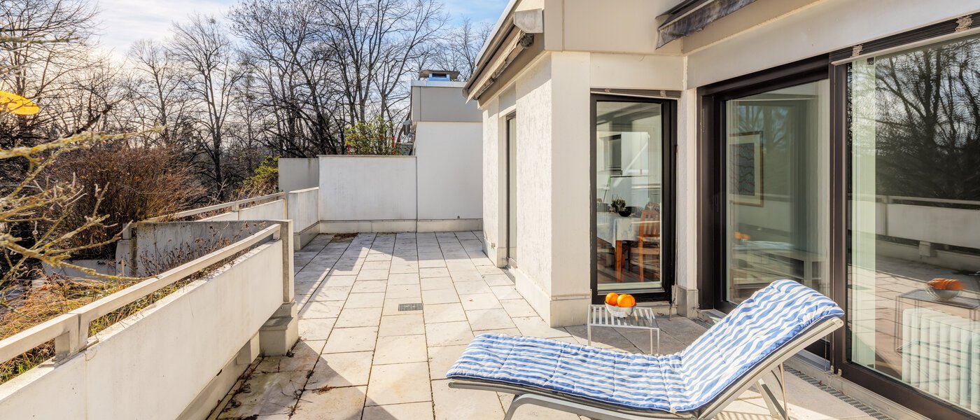 Apartamento com terraço no telhado München Nymphenburg 03 1º terraço no telhado 14775