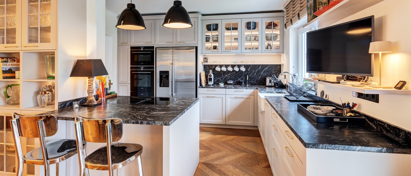 Dom szeregowy München Schwabing 01 Kuchnia 14779