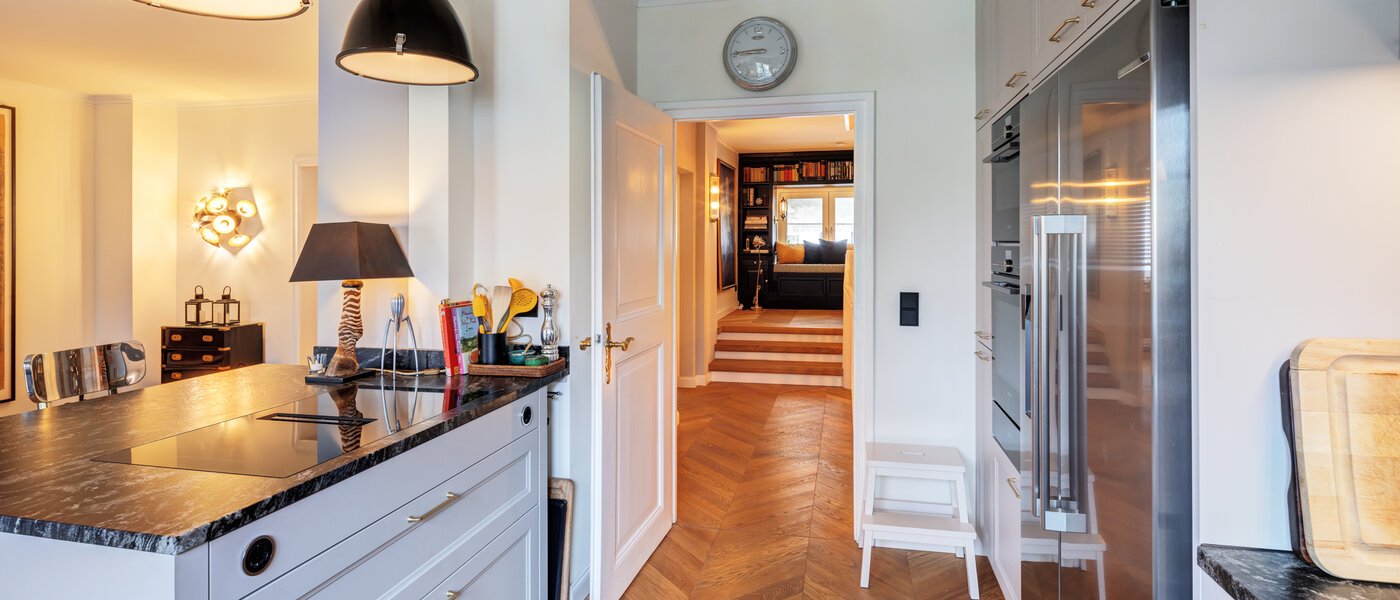 Dom szeregowy München Schwabing 03 Kuchnia 14779